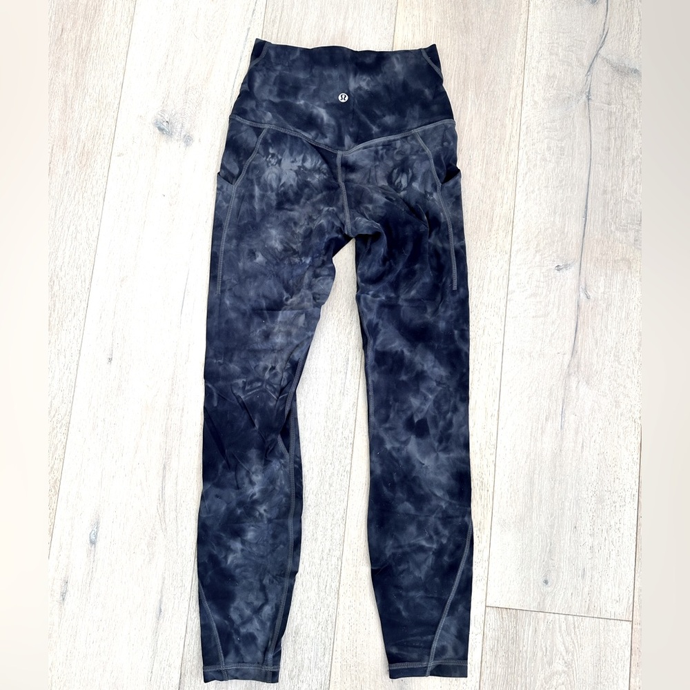 lululemon athletica Dark Tie-Dye Leggings